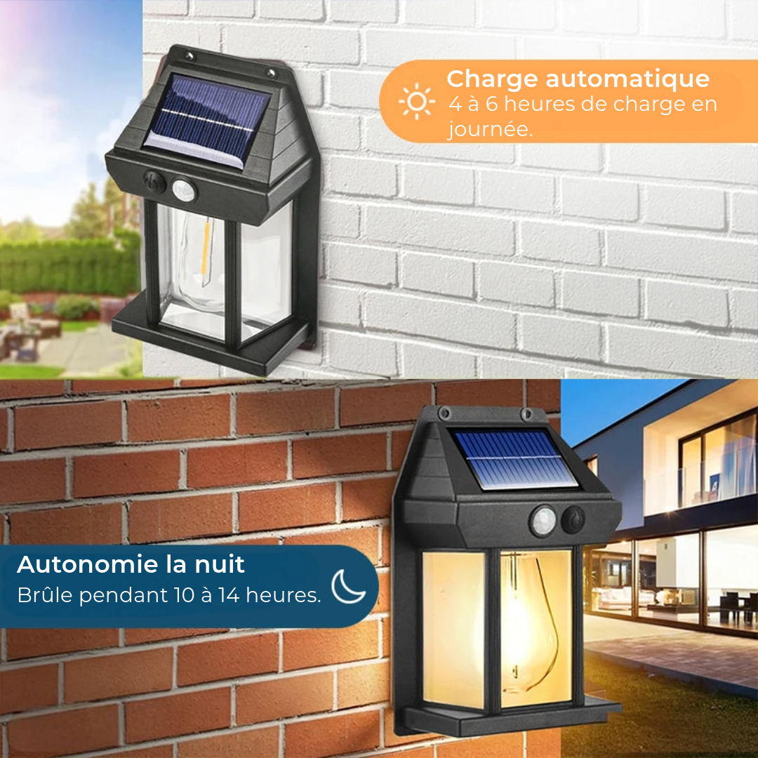 Lampe de jardin à énergie solaire