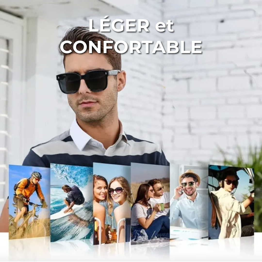 Lunettes de Soleil Stylées à Superposer