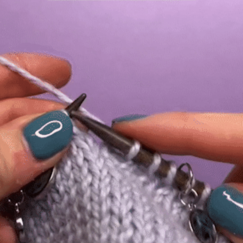 Marqueurs de mailles au crochet et au tricot | 6 pièces + épingle de sécurité