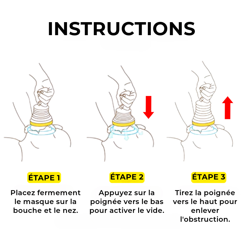 Débloqueur des voies respiratoires
