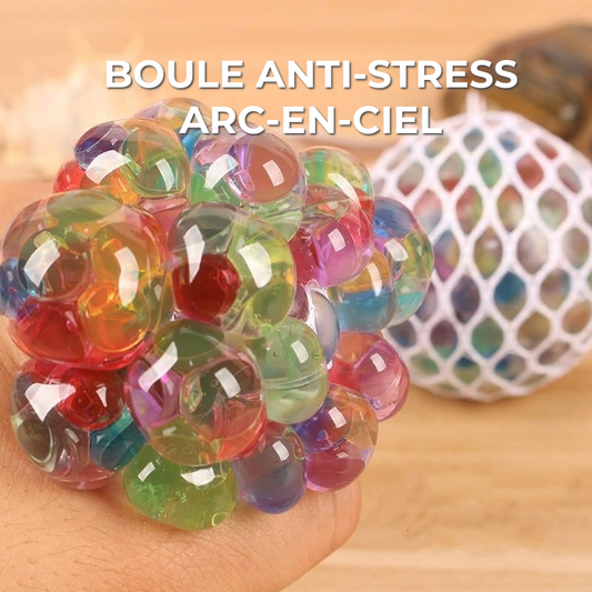 Balle Anti-Stress Arc-en-Ciel