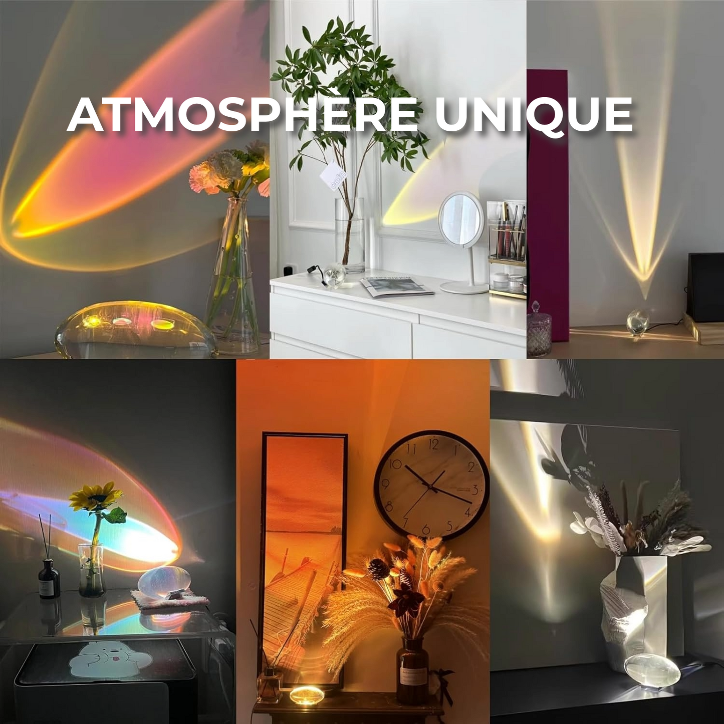 Lampe Prisme en Cristal