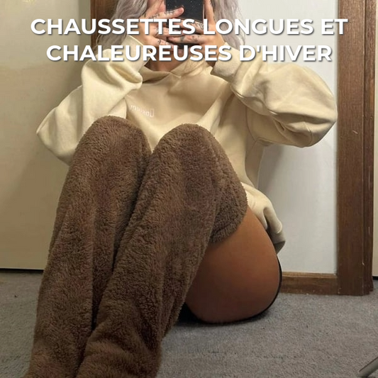 Chaussettes d’Hiver Longues et Chaleureuses