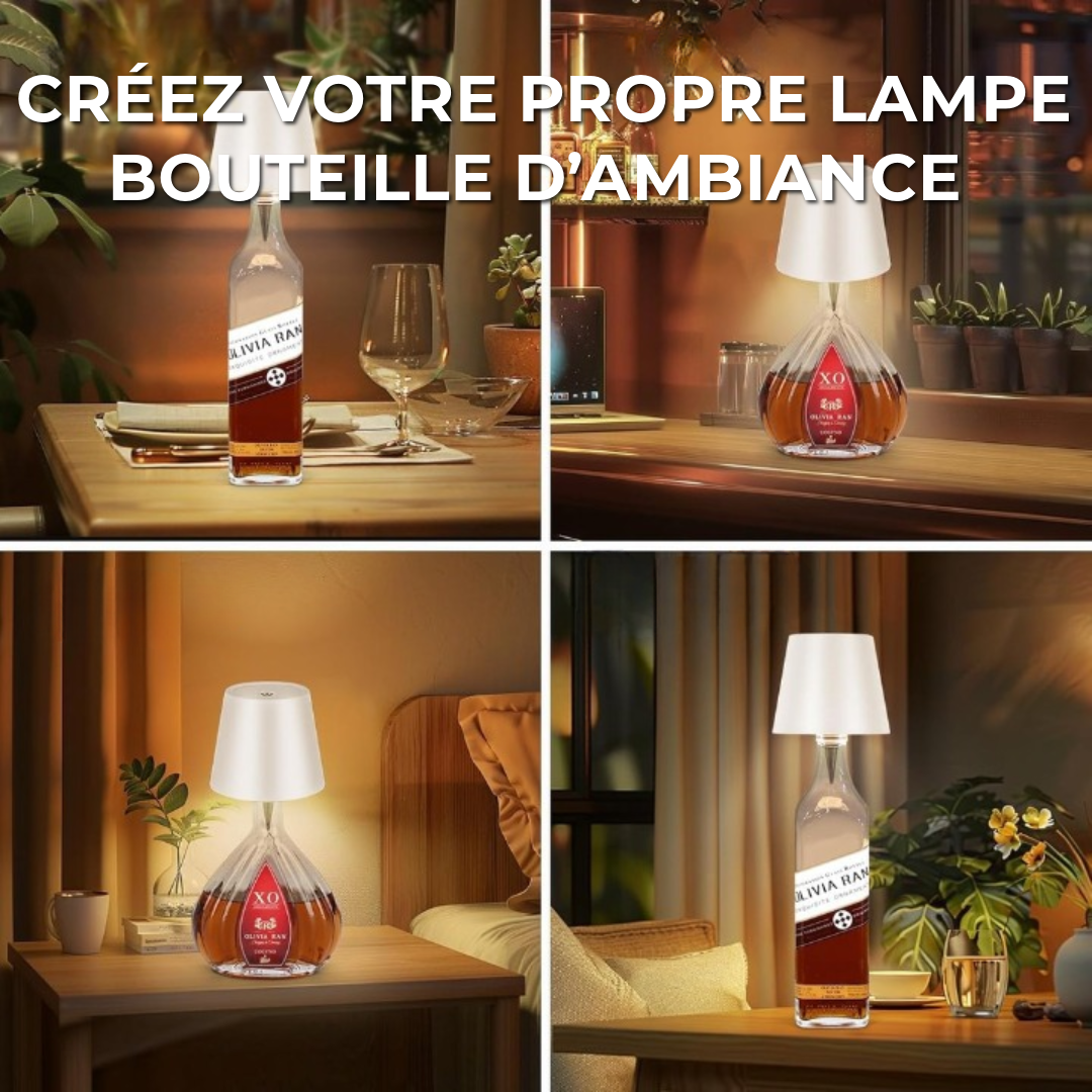 Lampe bouteille sans fil