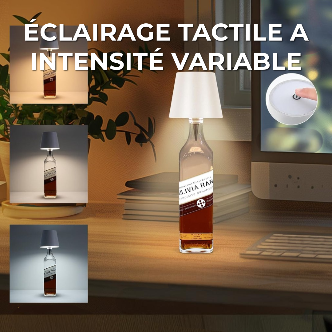 Lampe bouteille sans fil