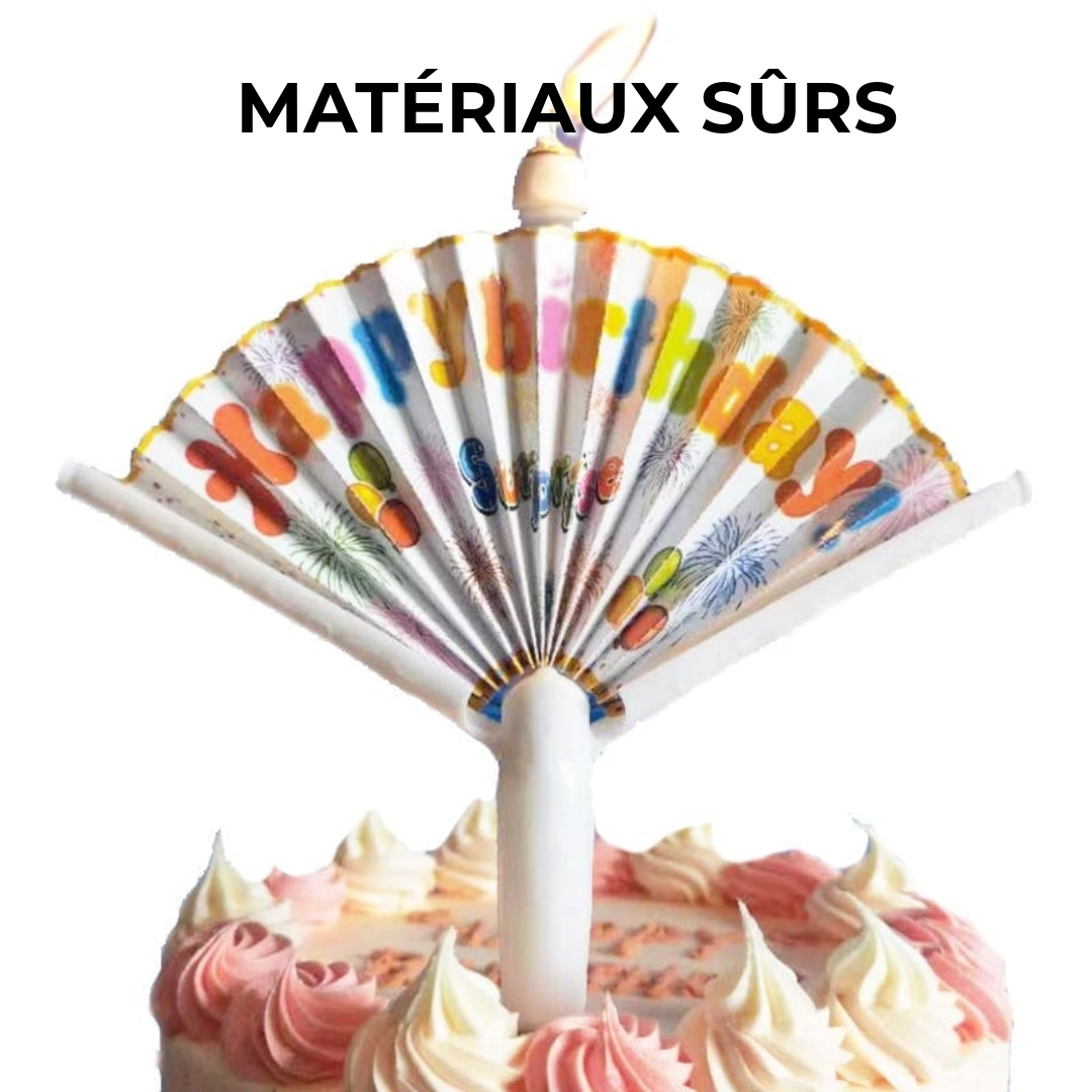 Bougie d'anniversaire magique