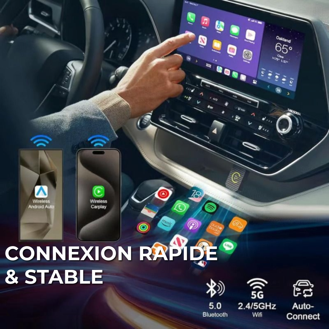 Mini Adaptateur CarPlay Sans Fil