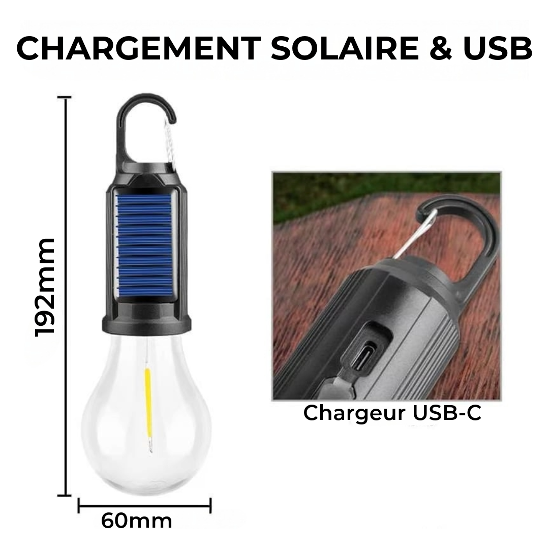 Lampe à Énergie Solaire