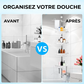 Étagère de Douche de Luxe Réglable