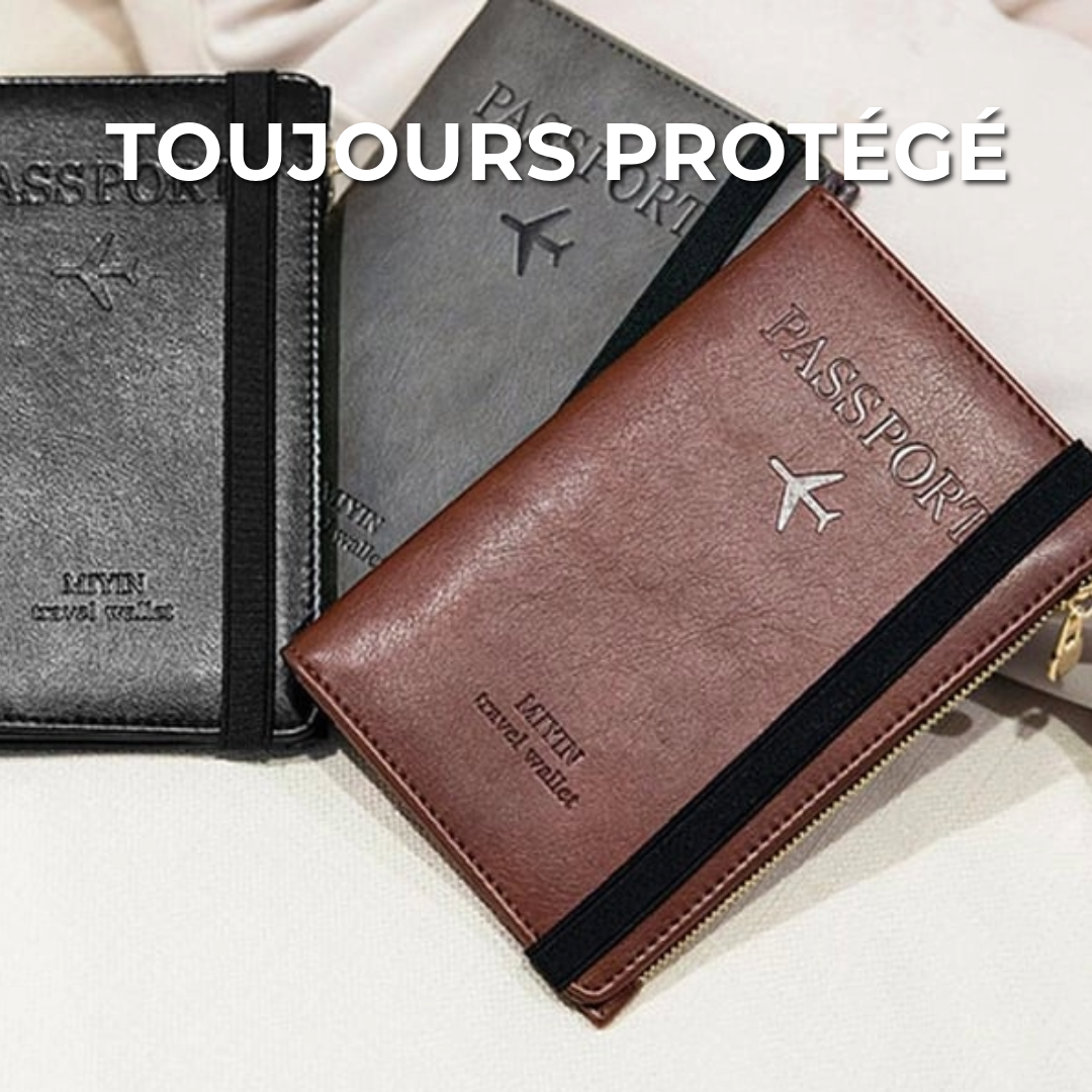 Portefeuille Passeport RFID
