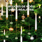 Bougies de Noël ultra-réalistes