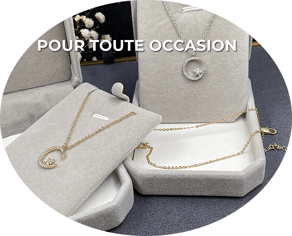 Collier Lune & Étoile