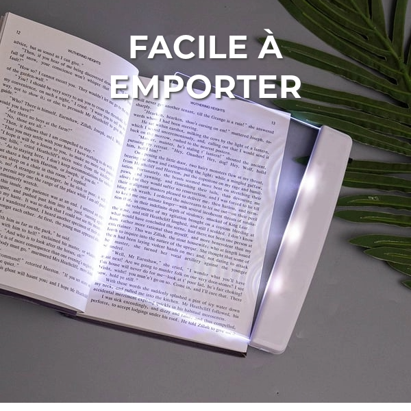 Lampe à livres innovante