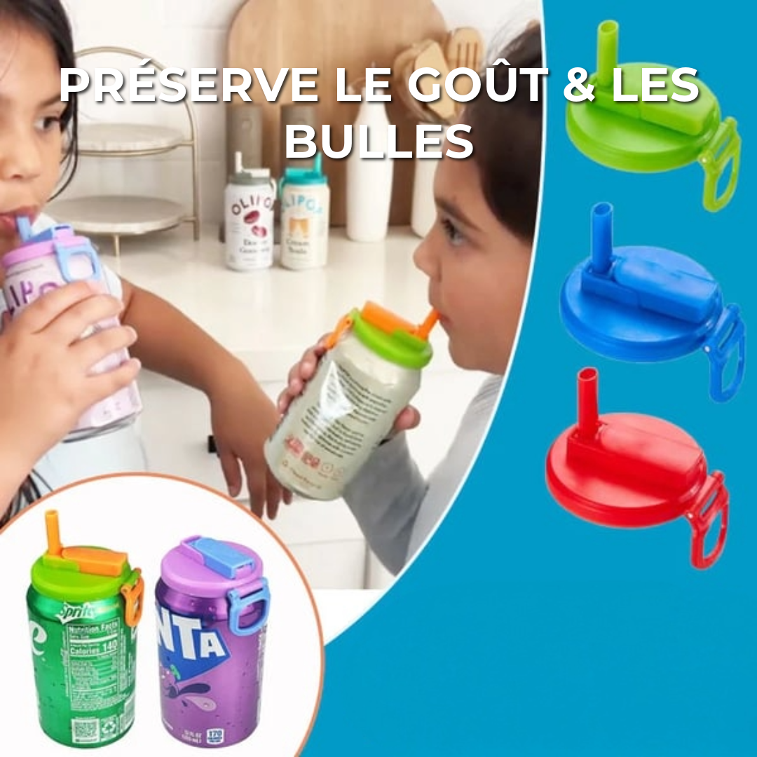 Couvercle de boisson gazeuse