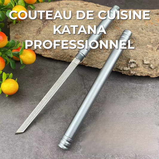 Couteau de cuisine katana professionnel