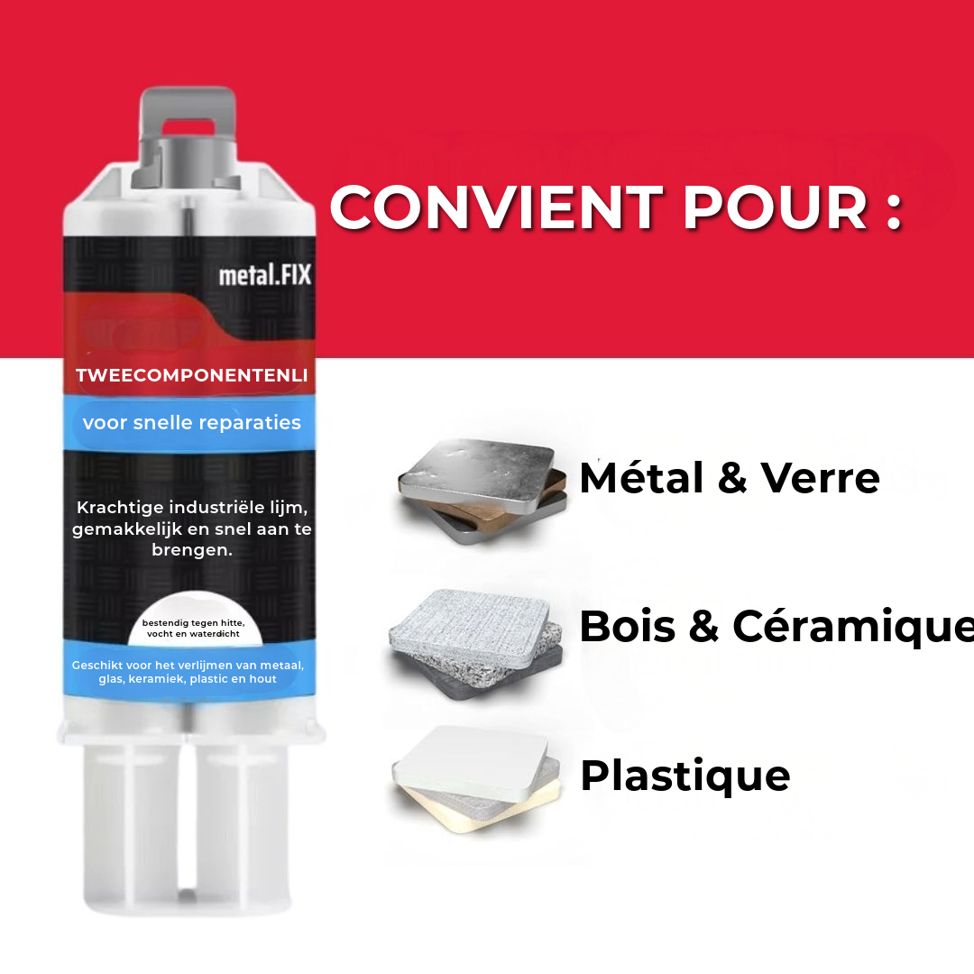 Colle Métallique Imperméable Professionnelle