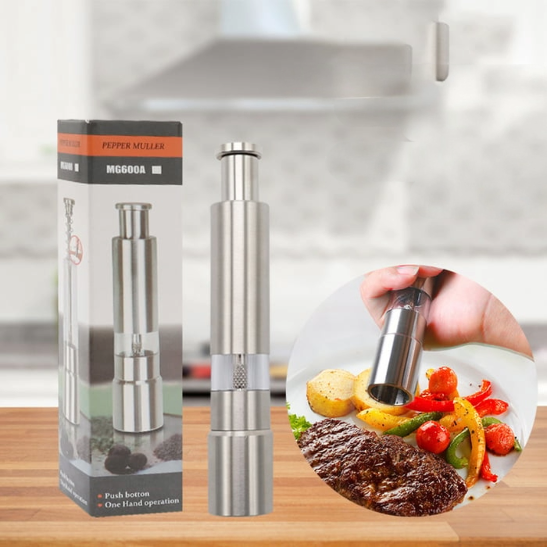Set poivre & sel en acier inoxydable