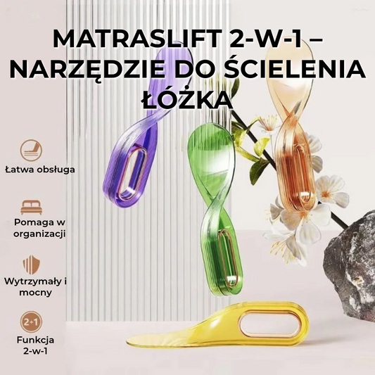 MatrasLift 2-en-1 – Outil de Relevage de Matelas