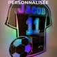 lampe de maillot de football personnalisé