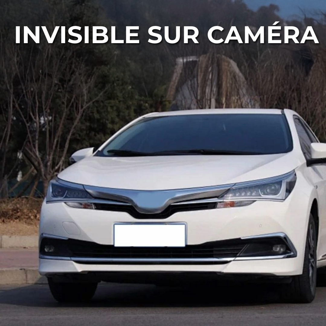 Spray plaque d'immatriculation invisible