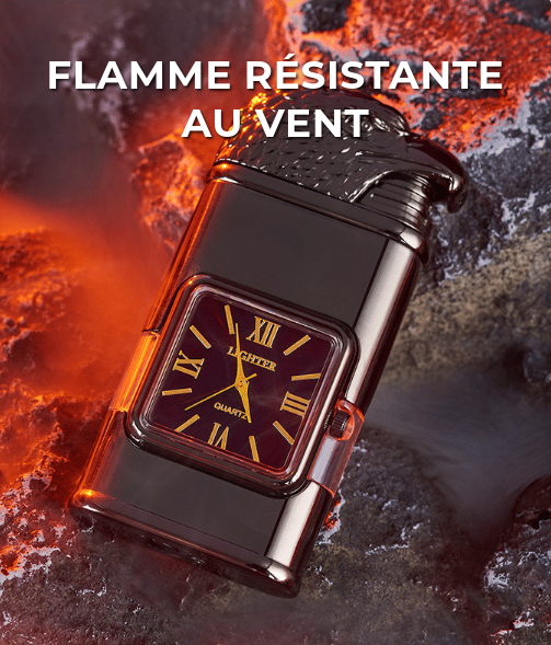 Horloge Briquet Vintage