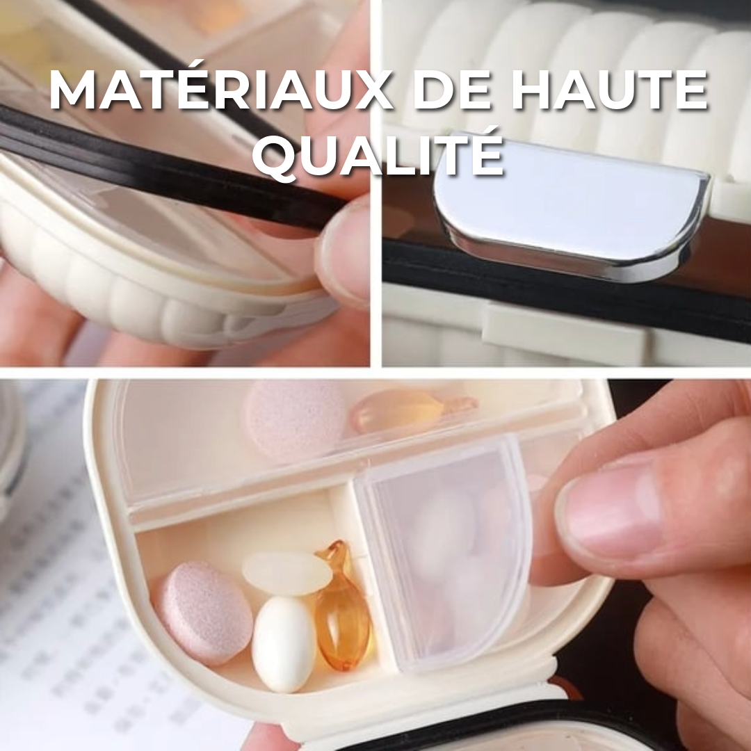 Boîte à pilules portable