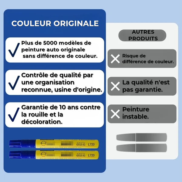 Stylo de Retouche Peinture Auto