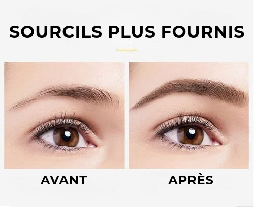 Stylo à sourcils 3D résistant à l'eau