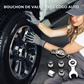 Bouchon de valve avec logo auto