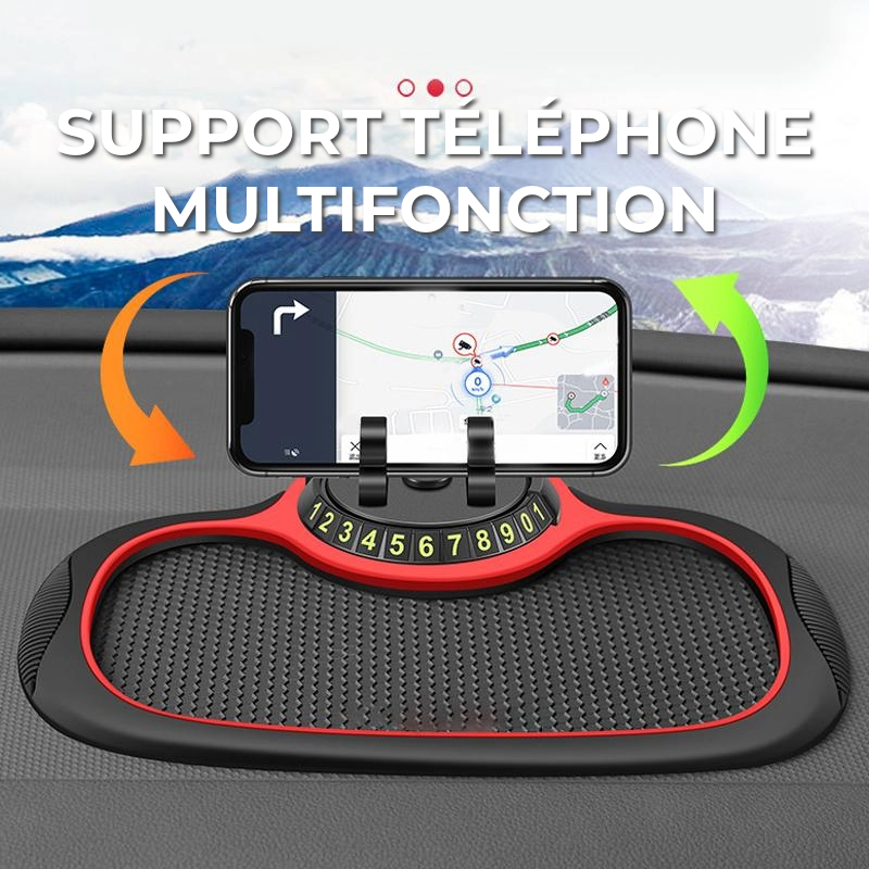 Support Téléphone Multifonction avec Antidérapant