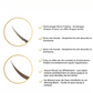 Mascara professionnel longue tenue