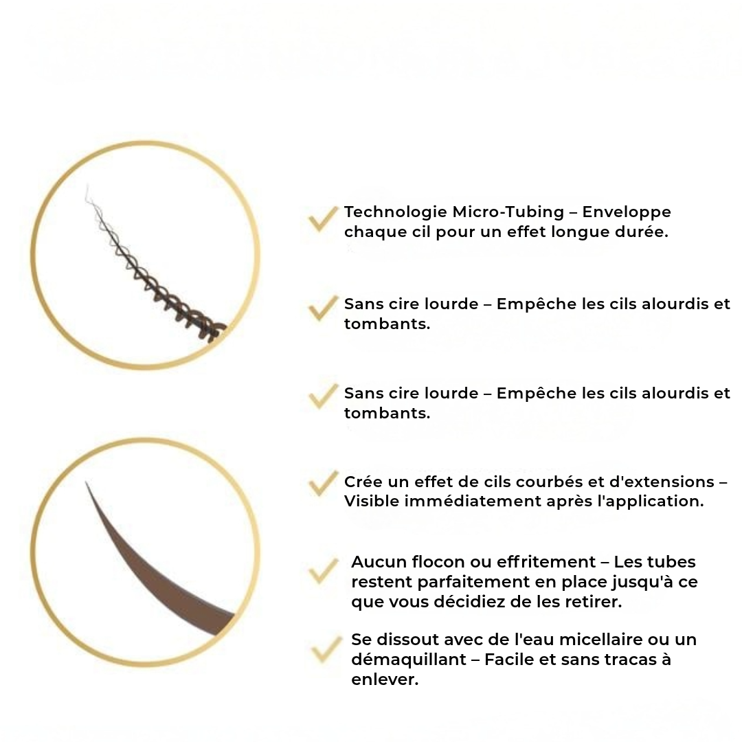 Mascara professionnel longue tenue
