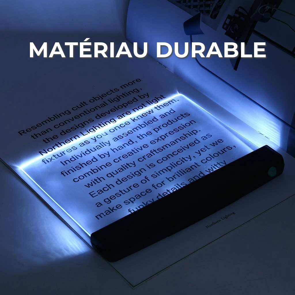 Lampe à livres innovante