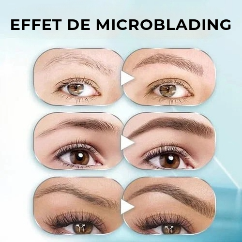 Stylo à sourcils 3D résistant à l'eau