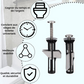 Verrouillage Inamovible pour Abattant de Toilette