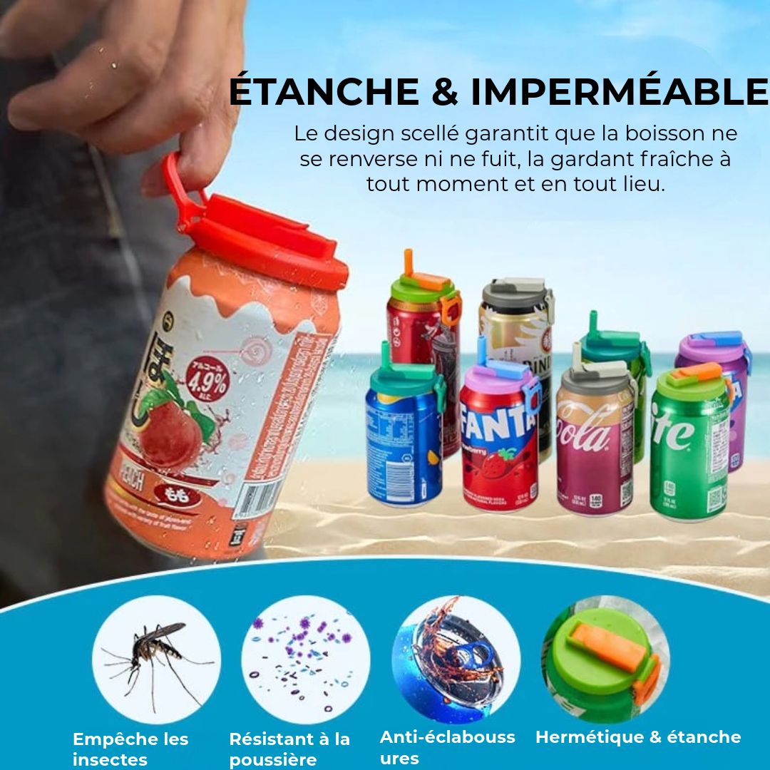 Couvercle de boisson gazeuse