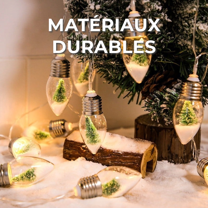 Éclairage de Noël chaleureux