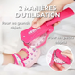 Accessoire cheveux diamant | 12 bandes