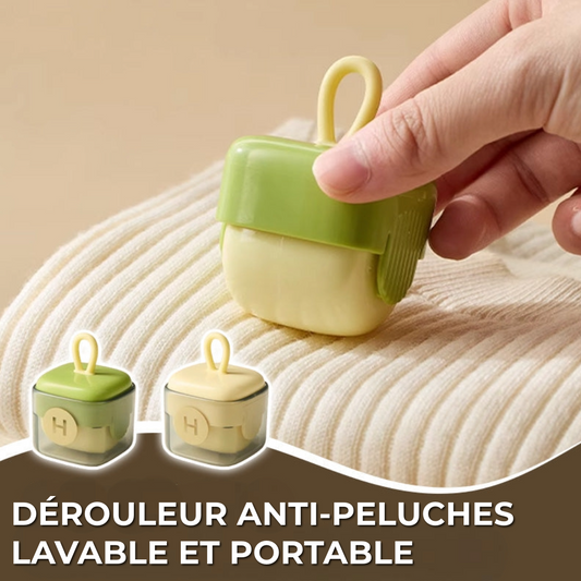 Dérouleur Anti-Peluches Lavable et Portable