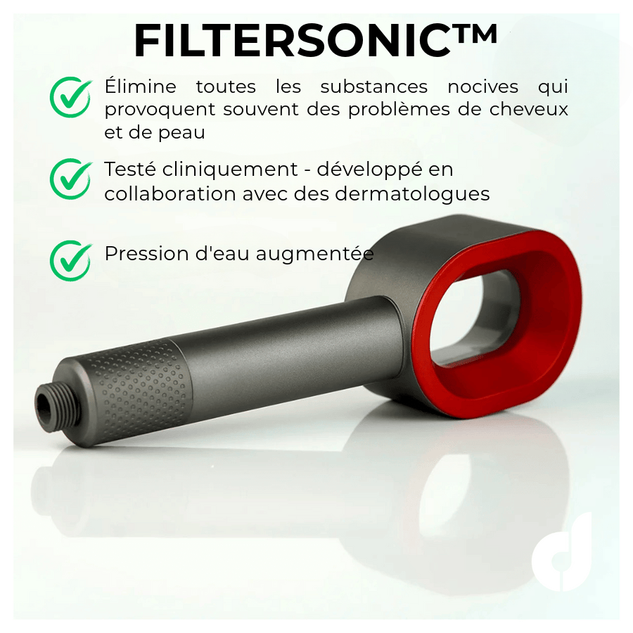 FilterSonic™ Douche de Luxe