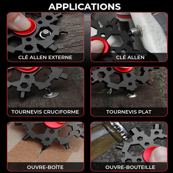 Snowflake™ 23-en-1 Multi-outil