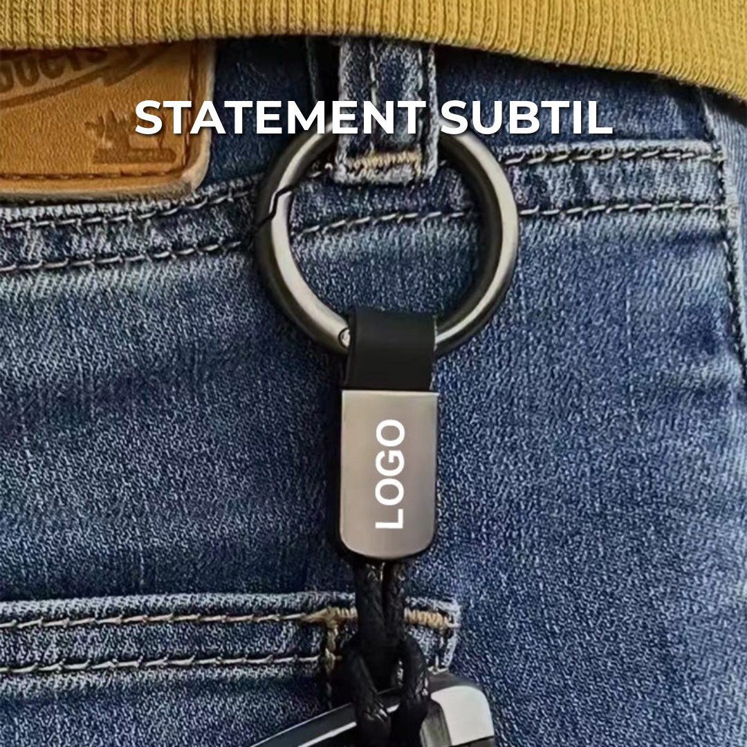 Porte-clés Logo de Luxe
