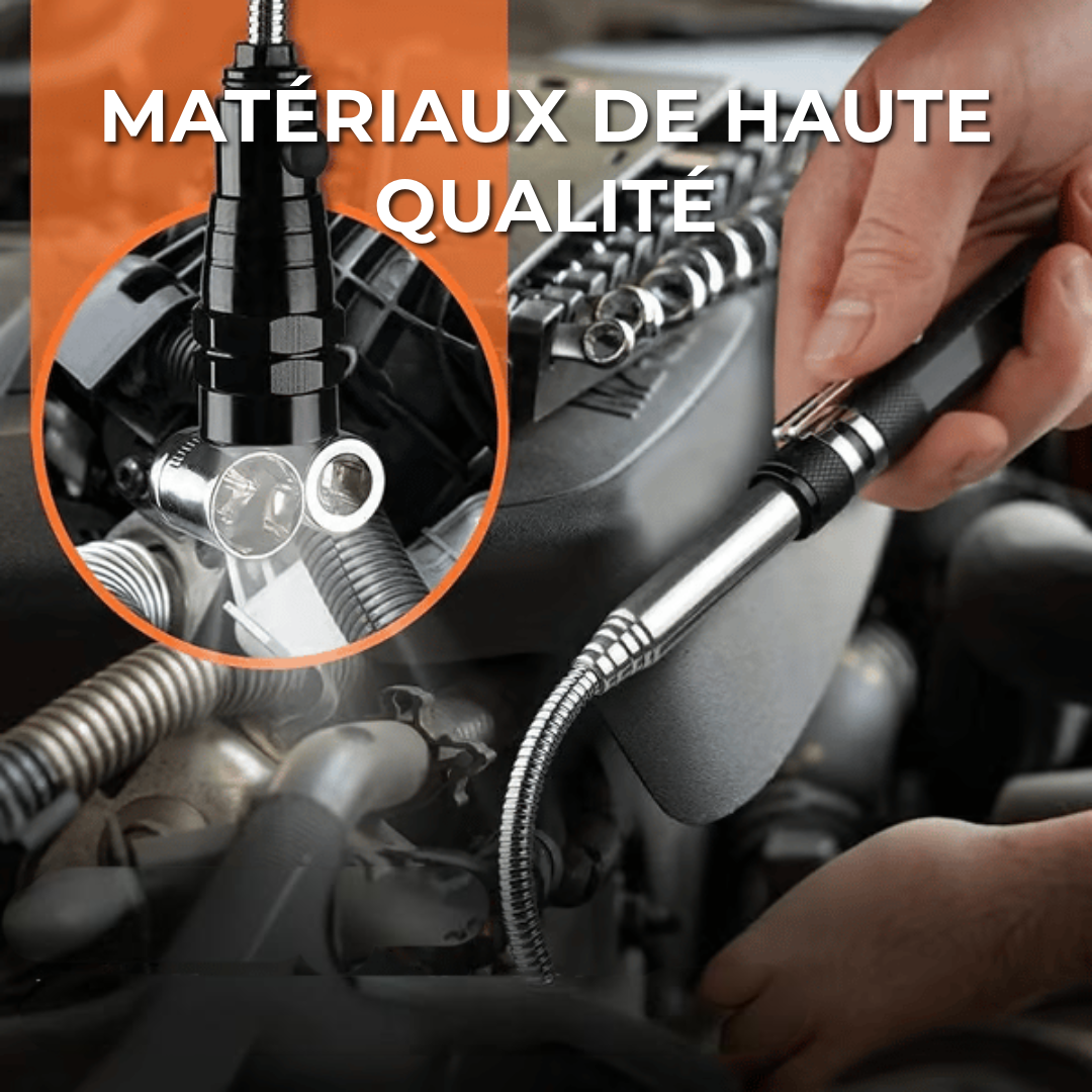 Lampe télescopique magnétique
