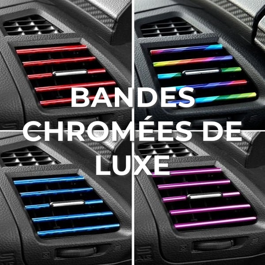 Bandes Chromées de Luxe | [10 x 20cm]