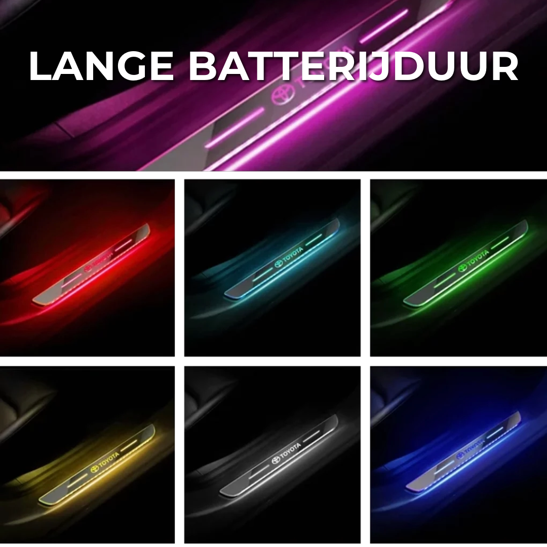 Éclairage de seuil de porte LED de luxe