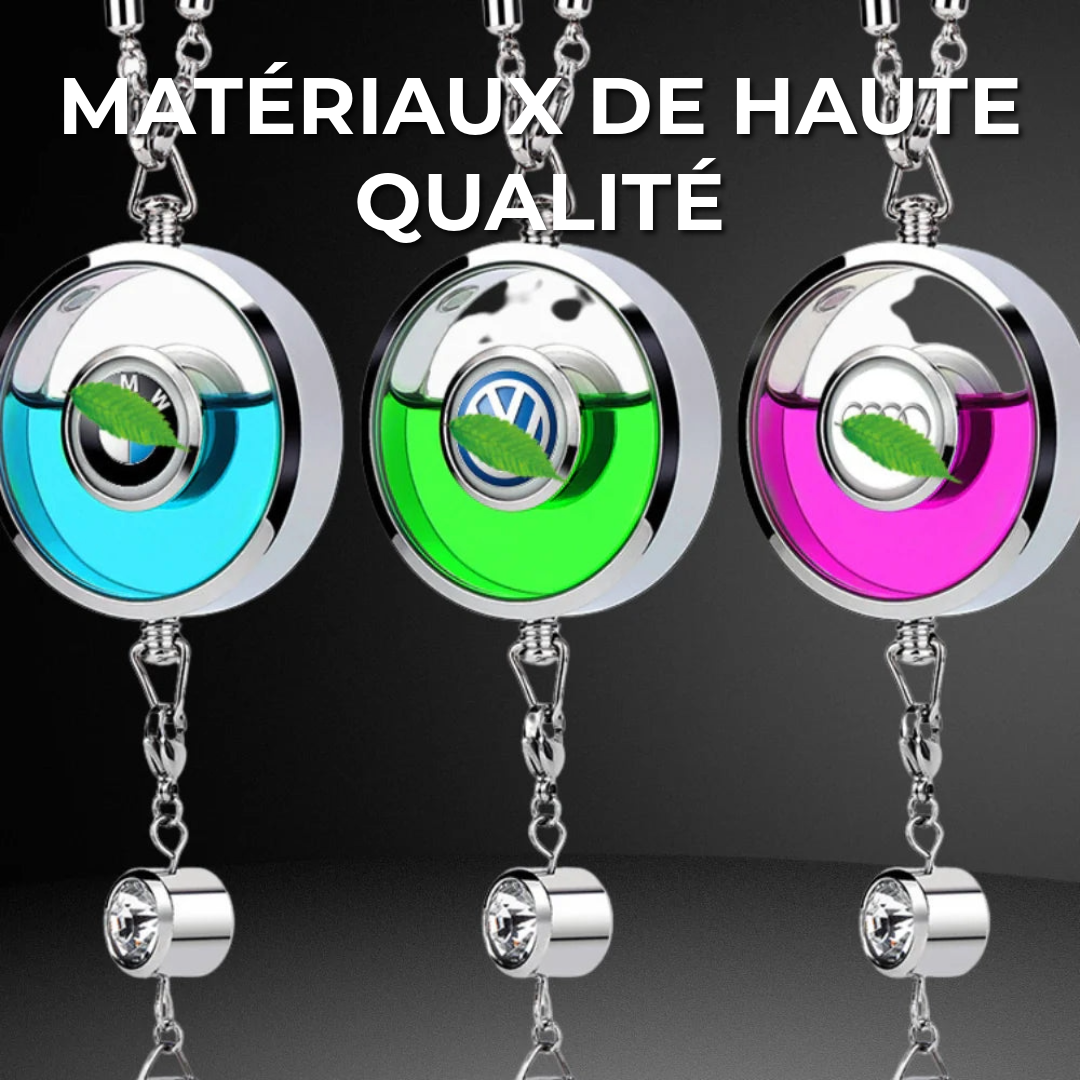 Désodorisant de voiture logo de luxe