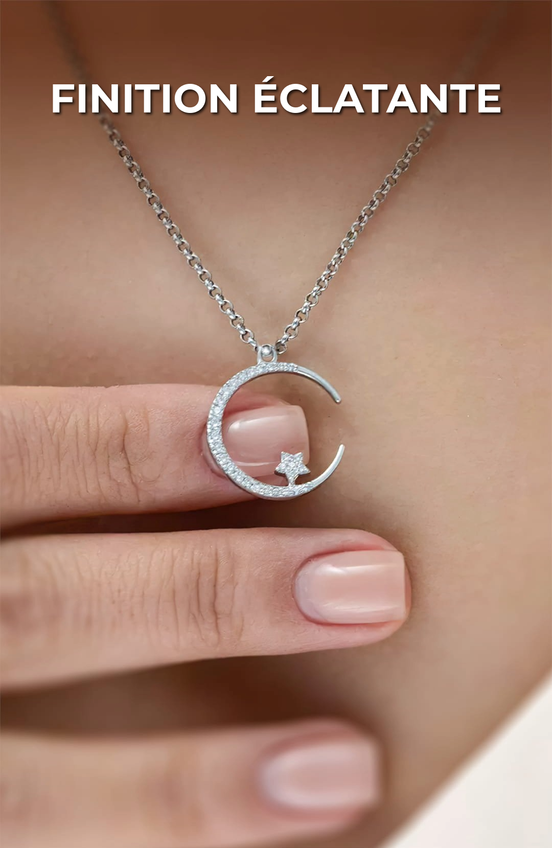 Collier Lune & Étoile