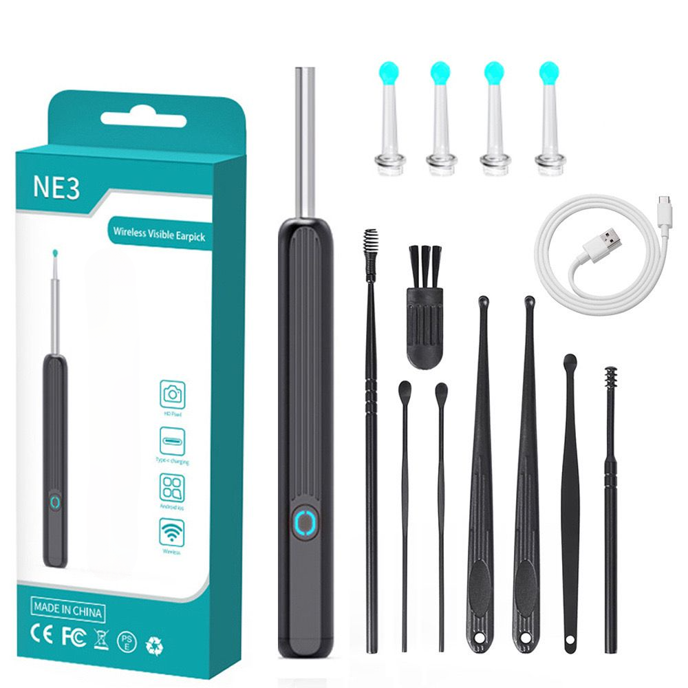 Nettoyeur d'Oreilles Professionnel | Ensemble de 8 Pièces