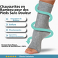 Chaussettes en bambou pour des pieds sans douleur
