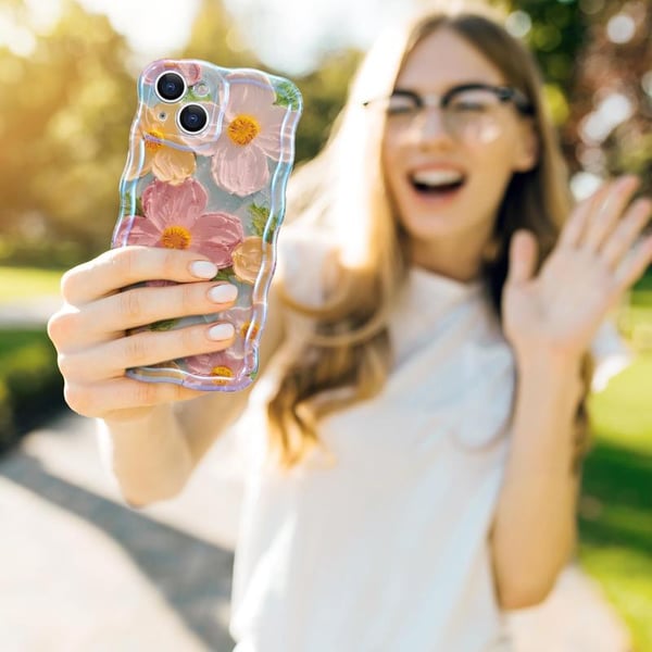 Coque iPhone Peinte à l’Huile Rétro